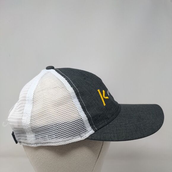 Kissimmee Sports Strapback Mesh Back Trucker Hat Gray OSFA Paramount - Picture 4 of 8